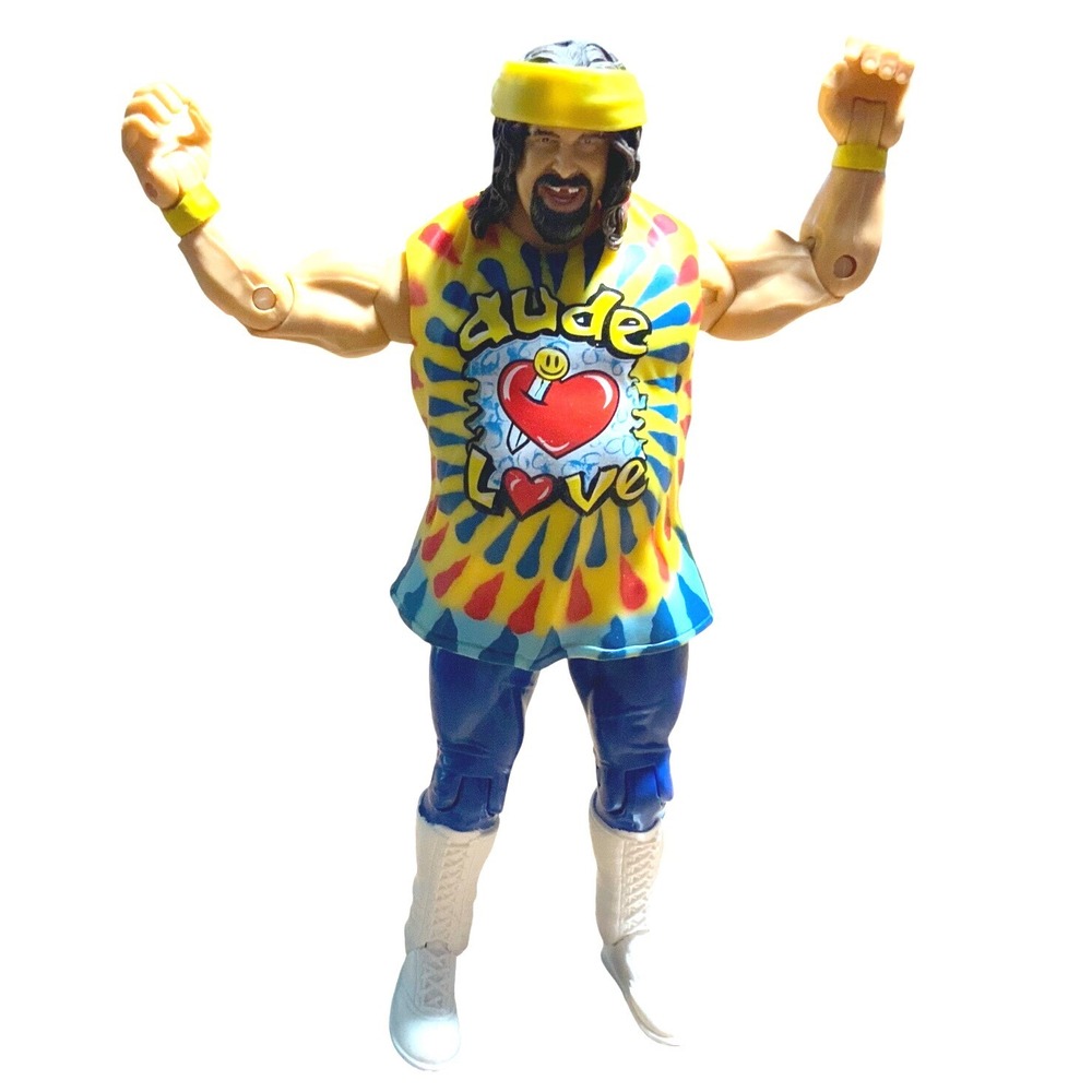 Disney Beauty and the Beast, and WWE Dude Love